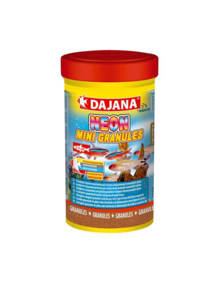 Alimento Neon Mini Granules Dajana 100 ml: Nutrición Intensiva para Peces Neón - CPA